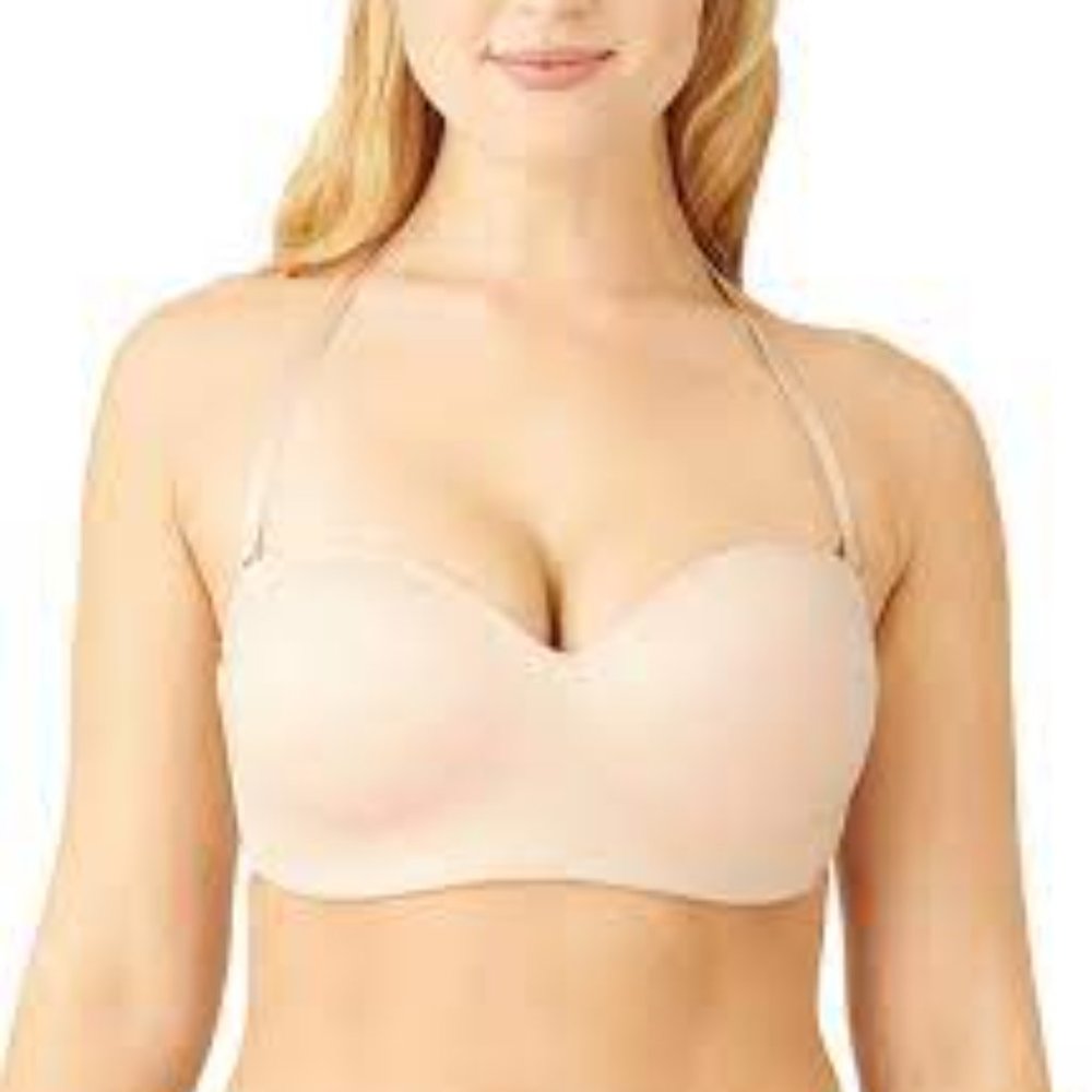 Wacoal Staying Power Wire Free Strapless Bra Womens 40DD